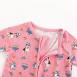 Hanukkah Pets (Convertible Zip Footies) - Pink - Aaria Tees Aaria Tees