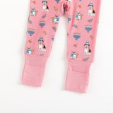 Hanukkah Pets (Convertible Zip Footies) - Pink - Aaria Tees Aaria Tees