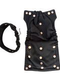 Adjustable Merino Wool Diaper Cover and Belt - Aaria Tees Aaria Tees