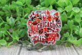 Chicago Basketball • Badge/ID Holder with Clip Aaria Tees