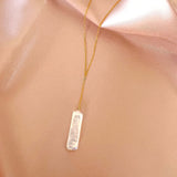 Stick Pearl Y Necklace Aaria Tees