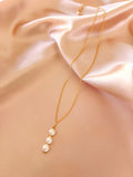 Pearl Bar Necklace Aaria Tees