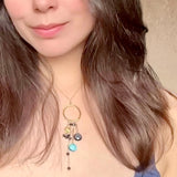 Aquamarine and Iolite Ammil Necklace Aaria Tees