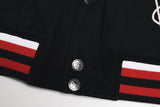 Manifest Varsity Jacket (Black) - Aaria Tees Aaria Tees