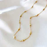 Signature Gold Layering Chain Aaria Tees