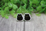 Black Cat • Stud Earrings Aaria Tees