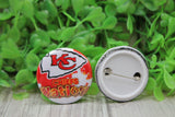 KC Chiefs Nation • 28mm Button Aaria Tees
