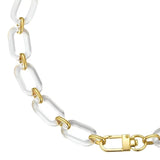 Jenna Acrylic Clear Necklace Aaria Tees