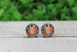 Football Chiefs Sunflower • Stud Earrings Aaria Tees