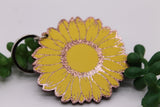 Glitter Sunflower || Keychain Aaria Tees