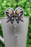 Football, Chargers Bow • Badge/ID Holder Aaria Tees