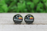Wisconsin • Stud Earrings Aaria Tees
