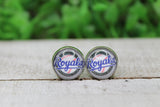 Baseball, KC Royals • Stud Earrings Aaria Tees