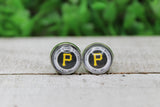 Baseball, Pirates • Stud Earrings Aaria Tees