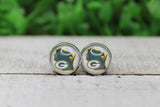 Football, Wisconsin State • Stud Earrings Aaria Tees