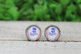 Baseball, KC Royals • Stud Earrings Aaria Tees