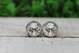 Deer Antler Bow • Stud Earrings Aaria Tees