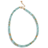 Aventurine Beaded Necklace Aaria Tees