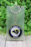 Football, Rams Acrylic Keychain Aaria Tees