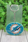 Football, Dolphins Acrylic Keychain Aaria Tees