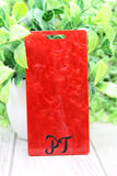 PT {Physical Therapy} Red Marble Badge Buddy Aaria Tees