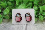 Mom Fuel Stud Earrings Aaria Tees