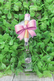 Pink Bow Pencil Badge/ID Holder Reel Aaria Tees