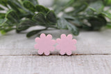 Pink Flower • Stud Earrings Aaria Tees
