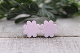 Lavender Flower • Stud Earrings Aaria Tees