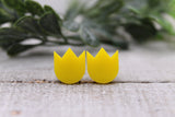 Yellow Tulip • Stud Earrings Aaria Tees