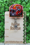 Clemson Tigers Football Helmet Badge/ID Holder Reel Aaria Tees