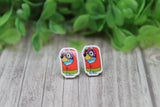 Bluey Stud Earrings Aaria Tees