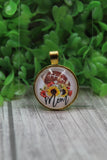 Football Mom Pendant Aaria Tees