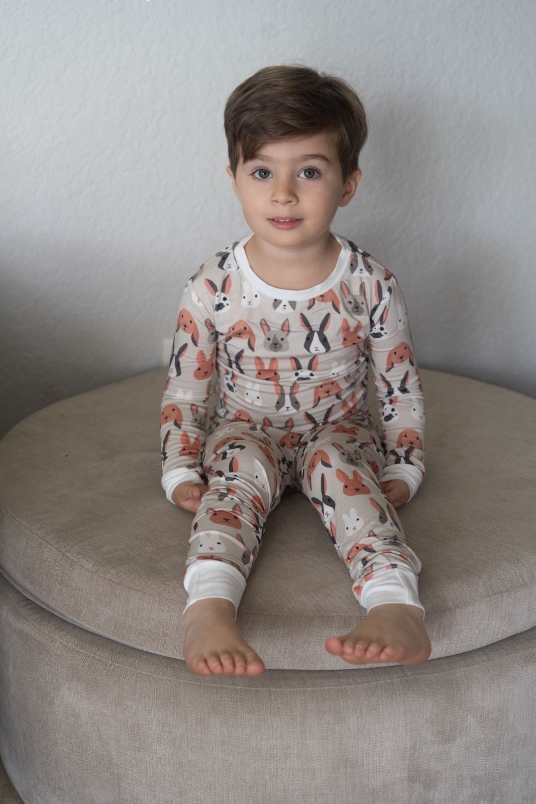 Bunny Crew (Long Sleeve PJ) - Aaria Tees Aaria Tees