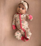Meadow Bunny (Convertible Zip Footies) - Aaria Tees Aaria Tees