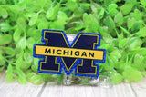Michigan Badge/ID Holder ID Reel Aaria Tees
