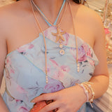 Sea Darling Starfish Rope Necklace Aaria Tees