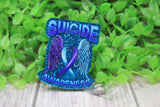Suicide Awareness Badge/ID Holder Reel Aaria Tees