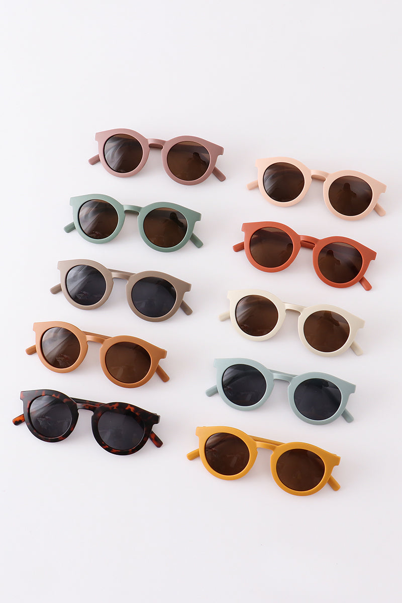 retro round sunglasses UV400 For Adult - Aaria Tees Aaria Tees