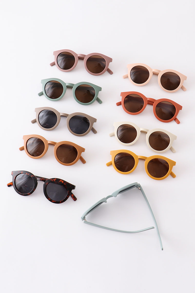 retro round sunglasses UV400 For Adult - Aaria Tees Aaria Tees