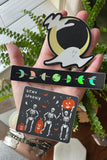 Moon Phases Holographic sticker - Aaria Tees Aaria Tees