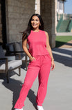 The Earhart Pants, Fuchsia - Aaria Tees Aaria Tees
