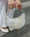 The Rosaline Lace Shoulder Bag Aaria Tees