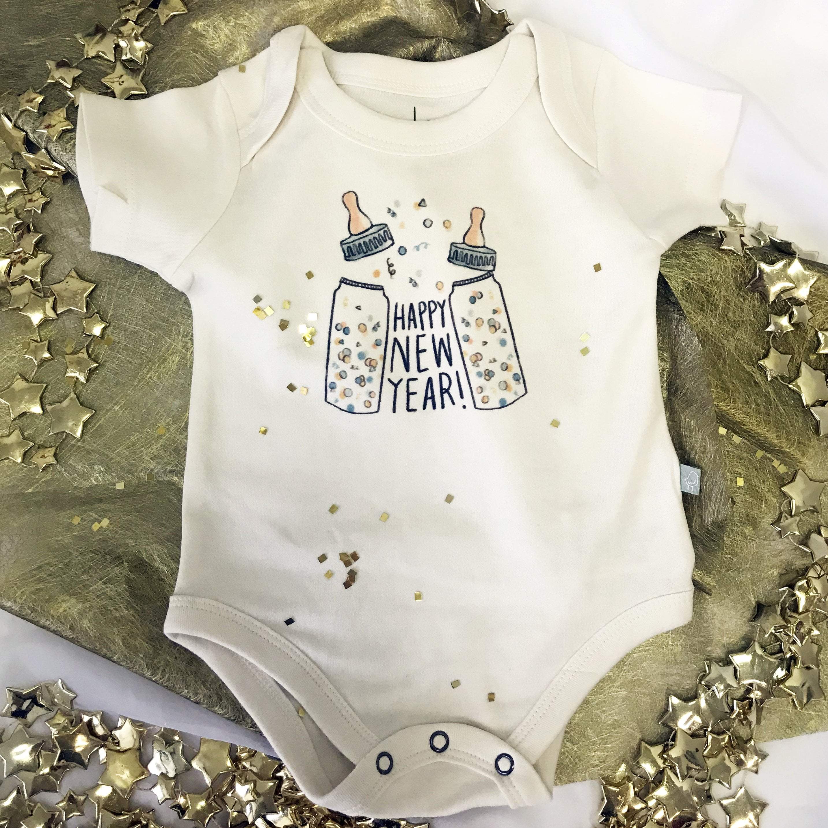 graphic bodysuit | poppin bottles - Aaria Tees Aaria Tees