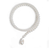 Gretchen Pearl Wrap Necklace Aaria Tees