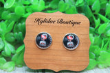 Ohio State Buckeyes Stud Earrings Aaria Tees