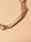 Bow Chain Double Strand Bracelet - Aaria Tees Aaria Tees