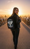 I Tell My Evil Where to Fly | Biker Backpack | VCMCo. Motorcycle Accessories - Aaria Tees Aaria Tees