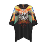 I Tell My Evil Where to Fly Women's Bat Sleeve Shirt | Motorcycle Apparel - Aaria Tees Aaria Tees