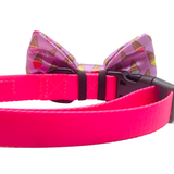 Ice Cream Cone Purple Dog Bow Tie Aaria Tees